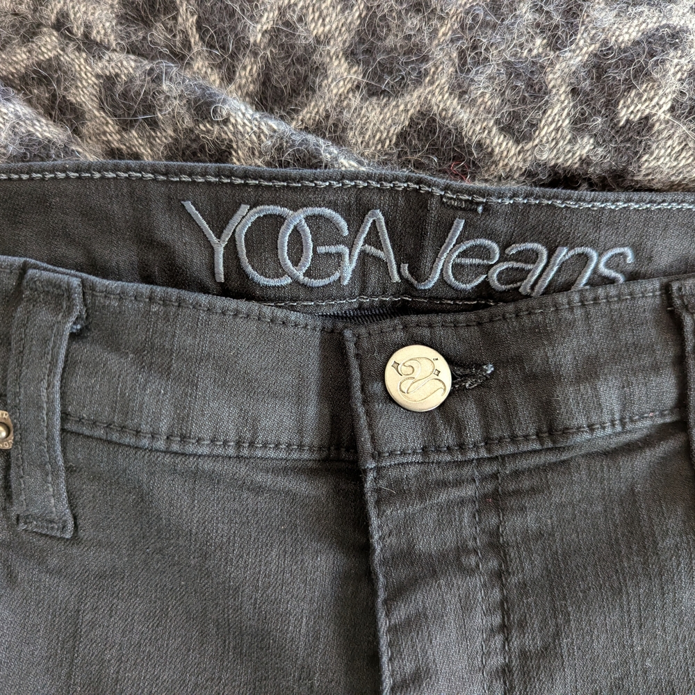 Yoga Jeans Charcoal Ankle Jeans